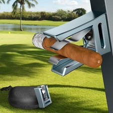 Magnetic Golf Cart Cigar Holder, Strong Magnet, 45-60 Ring Gauge, Gift for Men