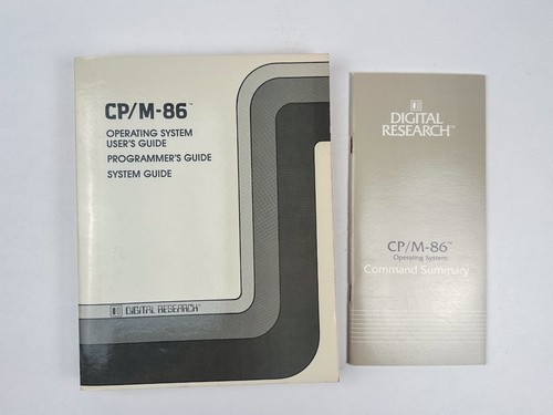 CP/M-86 Betriebssystem Benutzerhandbuch Digital Research 1981 Handbuch