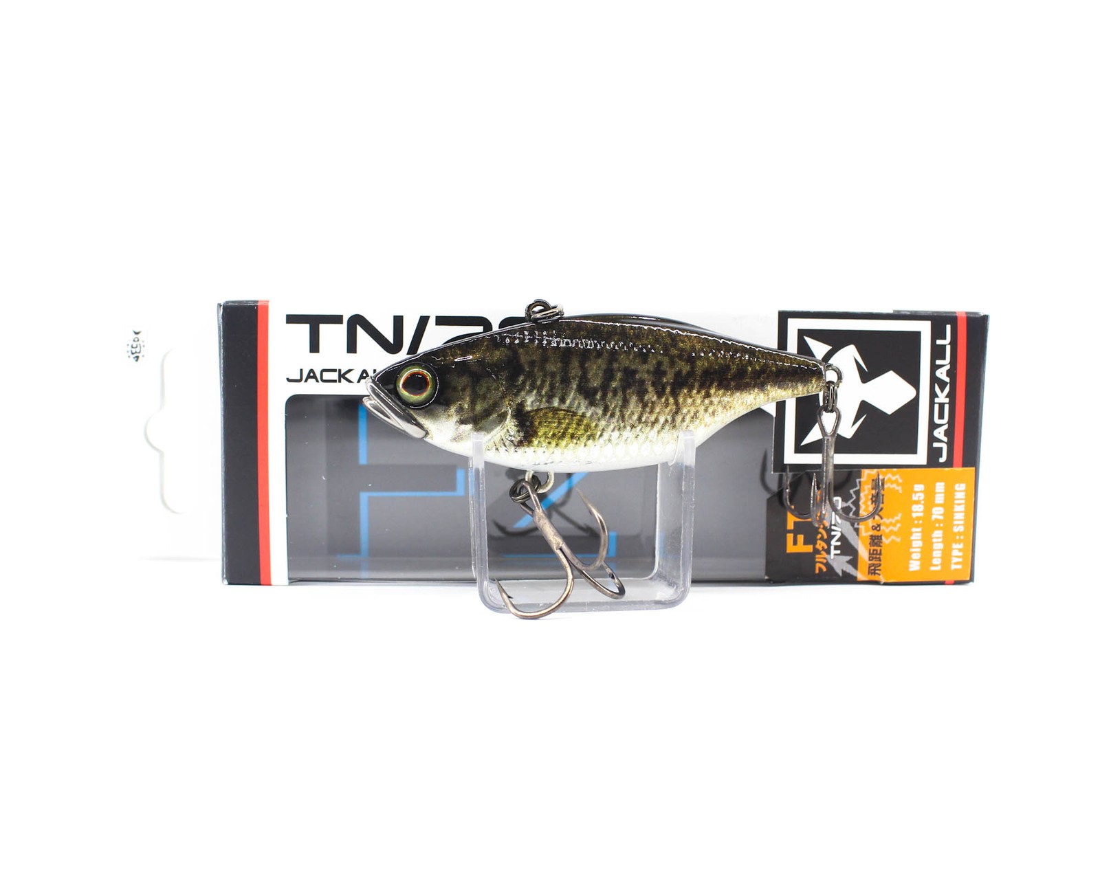Jackall TN 70 Full Tungsten Vibration Lure RT Uroko HL Bass (4277)