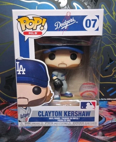 Funko Pop! Vinyl MLB Clayton Kershaw Baseball #07 Collectible