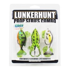 Bass Fishing Lures Kit (3-Pack) - 2 Prop Fish Lures and 1 Prop Frog Lure | We...