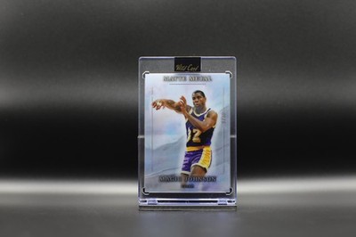 2026 Wild Card Matte Metal Magic Johnson Basketball 5/10 MMWCb3-MJ Lakers