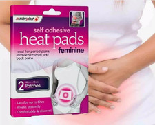 Women’s Heat Pads Period Pain Relief Self Adhesive Instant Cramp & Backache