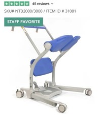 Arjo Sara Stedy NTB2000 Medical Sit-to-Stand Patient Transfer Lift Caregiver Aid