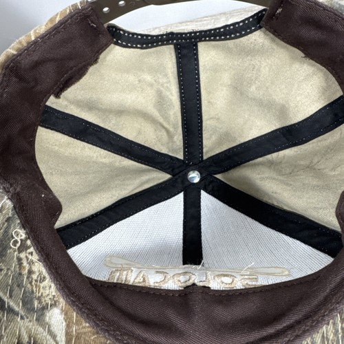 Vintage Mathews Solocam Bogenschießen Logo Realtree Advantage Camouflage Druckknopflasche Mütze hergestellt in den USA - Bild 10 von 12
