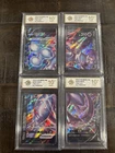 Pokemon Chinese Mewtwo V-UNION Complete 4 Card Set CSEC-009-012 CGC 10 Gem Mint