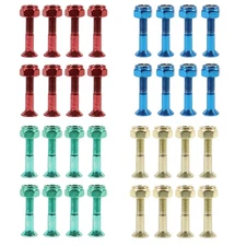 Dime Bag Skateboard Mounting Hardware Phillips Nuts and Bolts -Choose Size Color