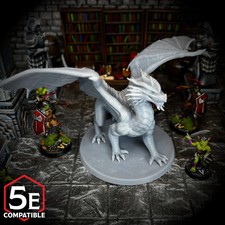 Adult Red Dragon - Fantasy TTRPG D D DnD Miniatures