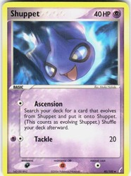 Shuppet 40/100 EX Crystal Guardians Uncommon
