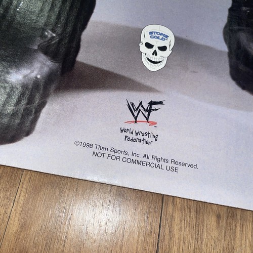 Stone Cold Steve Austin Stand Up Standee Cardboard Cut Out Lifesize Display WWF - Picture 2 of 3