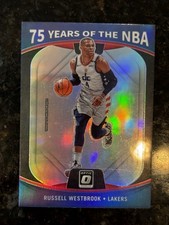 2021-2022 Optic #30 Russell Westbrook 75 Years