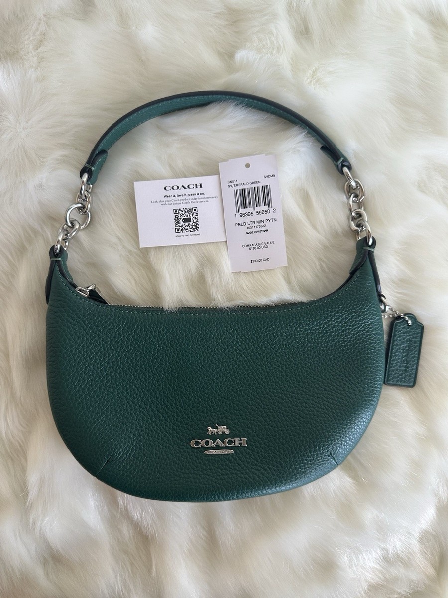 Coach Mini Payton Bag (SV/Emerald Green) | eBay