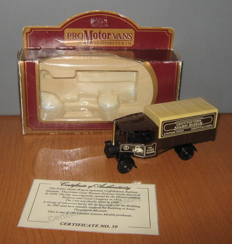 Lledo Days Gone DG91 PV91 Foden Steam Wagon Griffithstown Railway Museum Code 3 - Picture 1 of 5