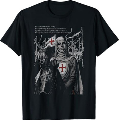 Sliver Mask King Baldwin IV Meme The Leper King Warrior T-Shirt