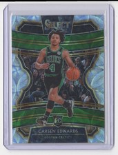 2019-20 Panini Select Silver Scope Prizm Carsen Edwards Rookie Boston Celtics