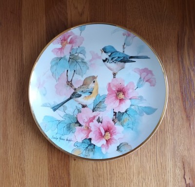 Franklin Minton Porzellan Teller 'Springtime Serenade' Ltd Edition 20 cm