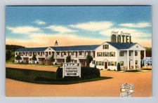 Somerset PA-Pennsylvania, Roof Garden Motel, Vintage Postcard