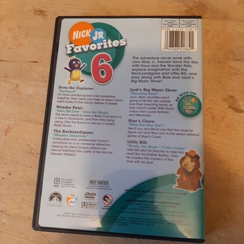 Nick Jr. Favorites Vol. 6 DVD GOOD - Picture 2 of 4