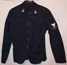 WWII -US Navy WAVES- Vintage Women's Named Military Uniform Coat/Jacket