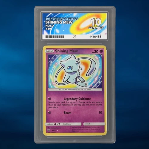 PERFECT SUBGRADES ACE 10 Shining Mew 40/73 Shining Legends Holo