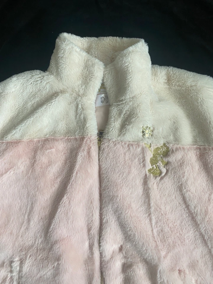 ¿Tienda Disney? Chaqueta polar con cremallera completa Minnie Mouse manga larga para mujer talla grande” Foto 3 de 4