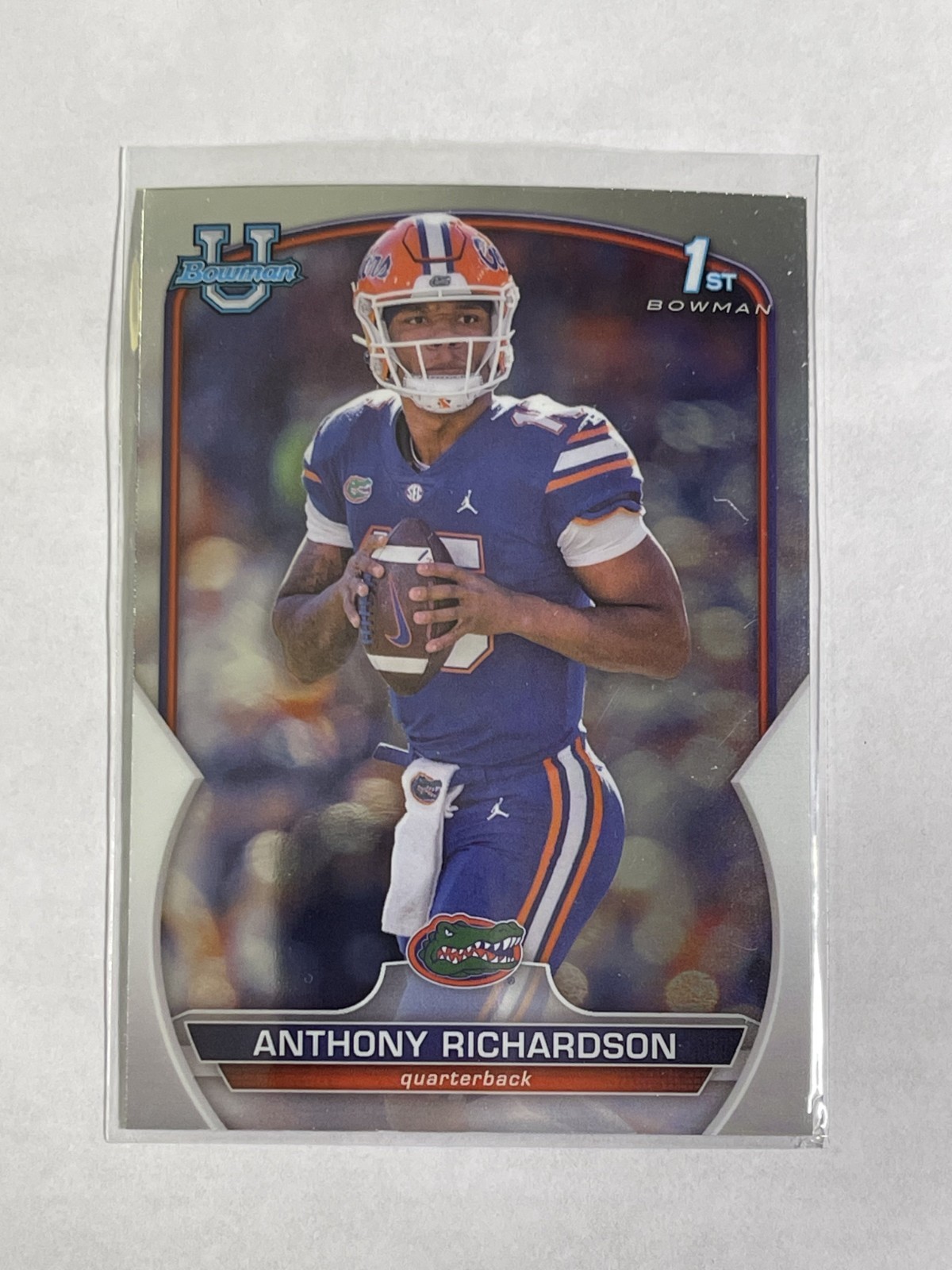 2022 Bowman Chrome University - Anthony Richardson #65 (RC) Colts