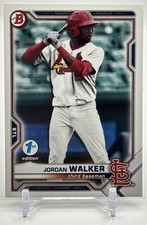 2021 Bowman Draft 1st Edition Jordan Walker #BD-187 Cardinals