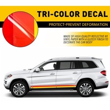 Racing Plaid Side Door Fender Skirt Stripes Decal Stickers For Sport Race Car Us Racing Plaid Side Door Fender Skirt Stripes Decal Stickers For Sport Race Car Us