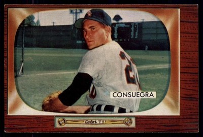 1955 Bowman #116 Sandy Consuegra VG White Sox           ID:57458