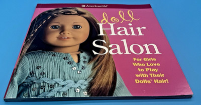American Doll Hair Salon Book with CD For Extra Viewing Design Hair Styles