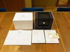 IWC Ingenieur Automatic 40 MM silver IW322801 Sapphire crystal caseback Mens 18