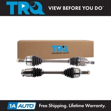 TRQ Front CV Axle Shaft Set Fits 2009-2013 Honda Fit