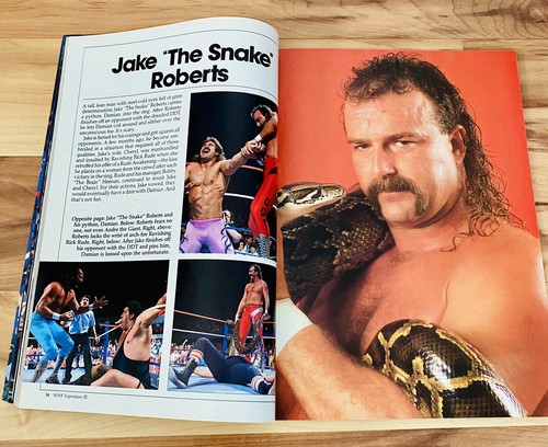 1988 WWF Superstars III Magazine Macho Man Randy Savage Vintage Hogan & Warrior - Picture 8 of 10