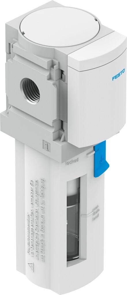 New Festo 529467 MS4-LFX-1/4-R Active Carbon Filter NDA Avail