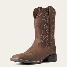 Men's Ariat Sport Outdoor Cowboy Boot - Brown Oil