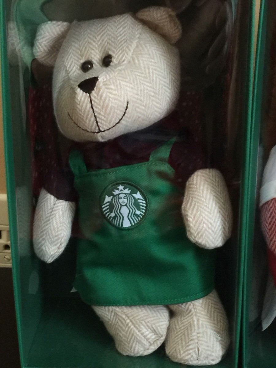 Starbucks Limited Edition 2016 Bearista Bears Red Green New