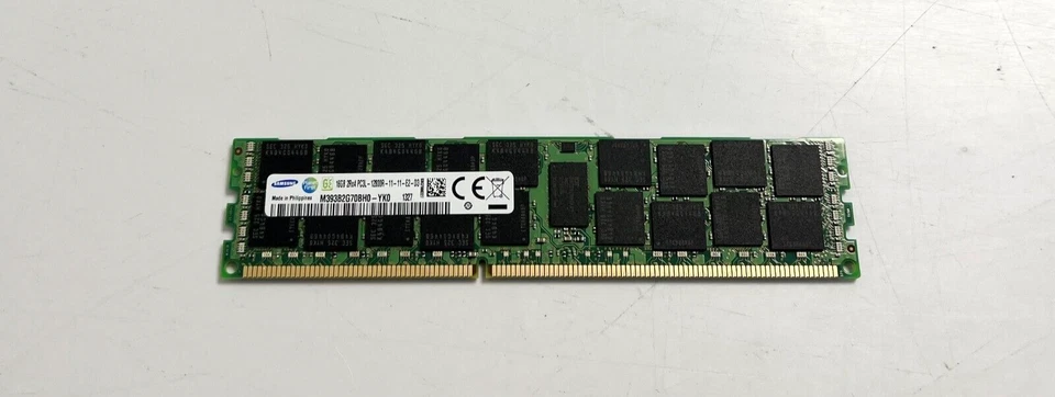 UCS-MR-1X162RY-A Cisco 16GB 1x16GB Dual Rank 2Rx4 PC3L-12800R DDR3 Memory Module - Image 3 of 3