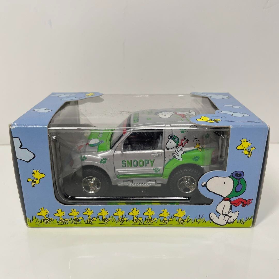Mitsubishi Pajero Mini Snoopy Car Peanuts Used Free Shipping From Japan