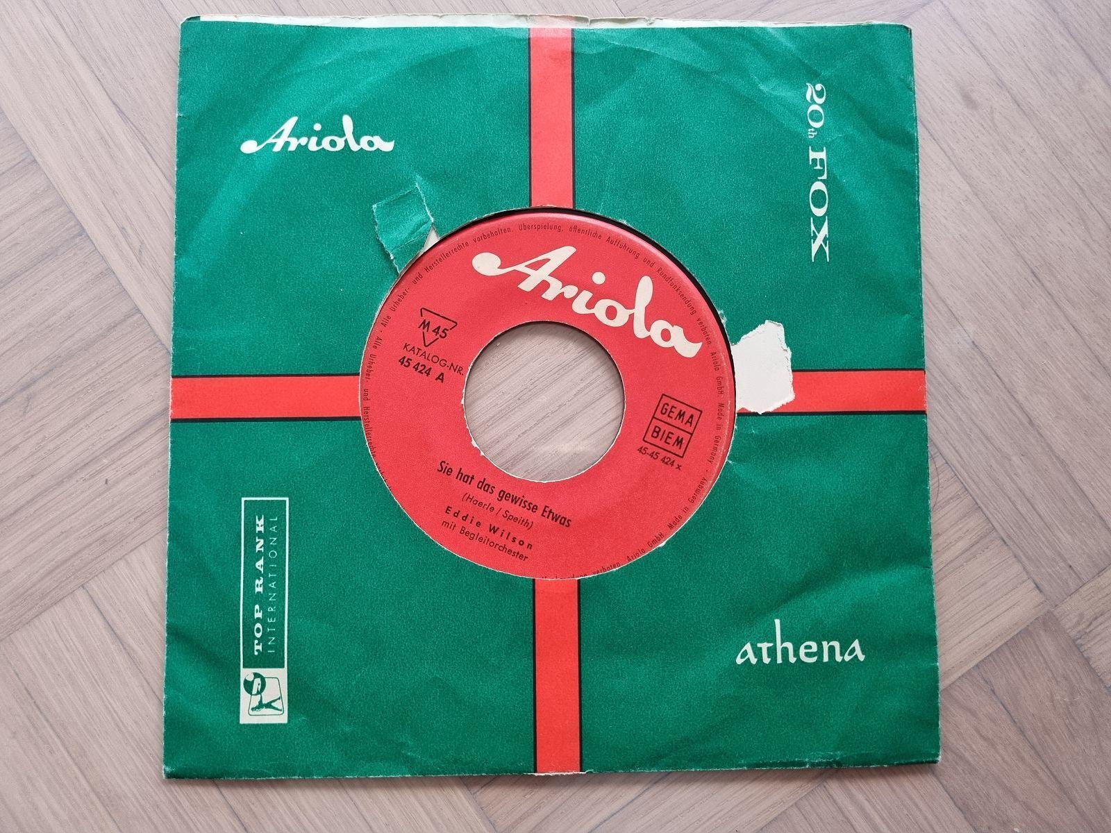 7"" Single Eddie Wilson - Sie hat das gewisse Etwas Vinyl Germany