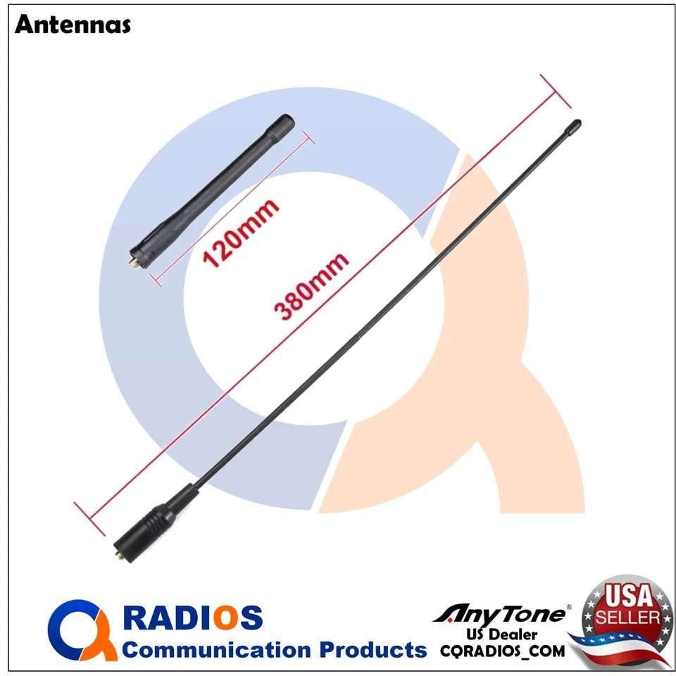 Anytone AT-D168UV Analog Digital DMR UHF VHF radio mic extra batt Like AT-D878UV - Image 2 of 4