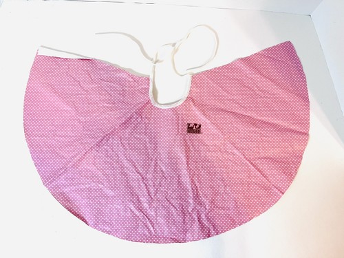 American Girl Doll Pleasant Company Apron Cape Pink Curlers Lot Retired - Picture 3 of 11