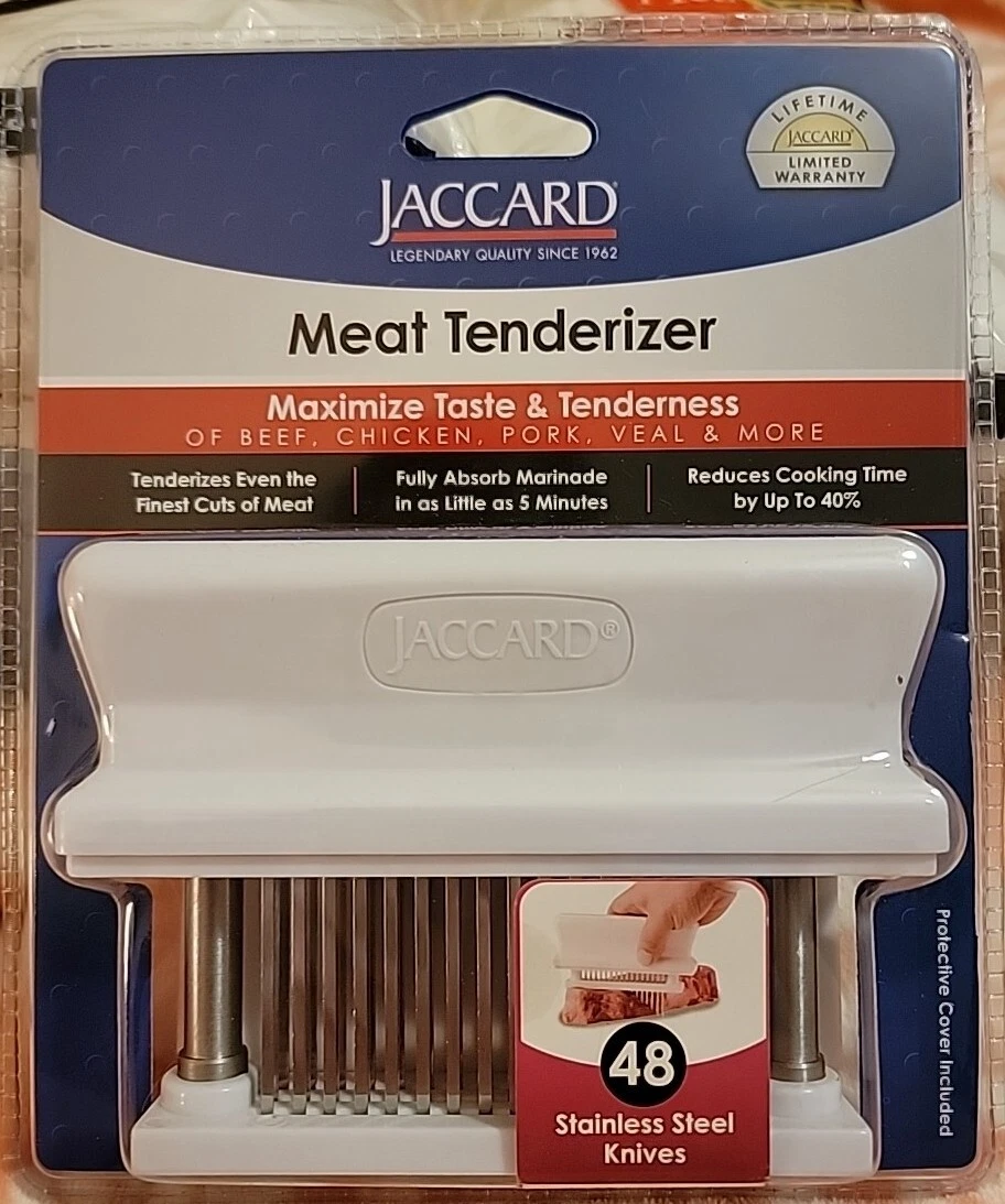 Jaccard Supertendermatic 48 Blade Meat Tenderizer, White NEW IN SEALED PACKAGE
Opens in a new window