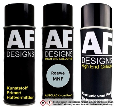 Kunststoff Spraydose für Roewe MNF Quicksilver Metallic Stoßstange