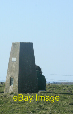 Foto 6x4 2009: Pen Hill Trig Point Walcombe musste warten bis die Menge d c2009