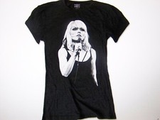 DEBBIE HARRY U.K. IMPORT L 100 SOFT COTTON TEE SHIRT BLACK