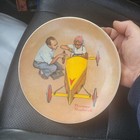 Norman Rockwell SoapBox Derby Collection Last Minute Changes Plate Lynell Stuido