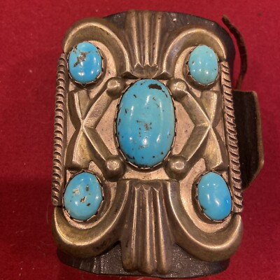 Vintage Turquoise and Sterling Silver Ketoh | eBay
