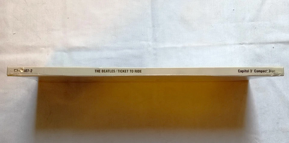 BEATLES Ticket To Ride w/Yes It Is Limited Edition 3" CD Factory Sealed Long Box Foto 4 de 4