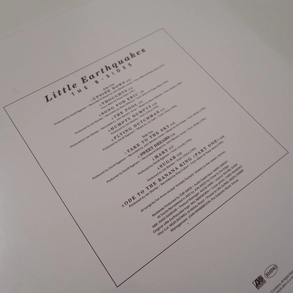 TORI AMOS RSD vinyl Little Earthquakes The B-Sides Record Store Day 2023 SEALED - Image 3 of 4