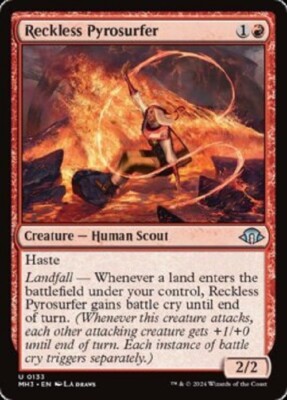 RECKLESS PYROSURFER X4 (ONE IS FOIL!) *MODERN HORIZONS 3*